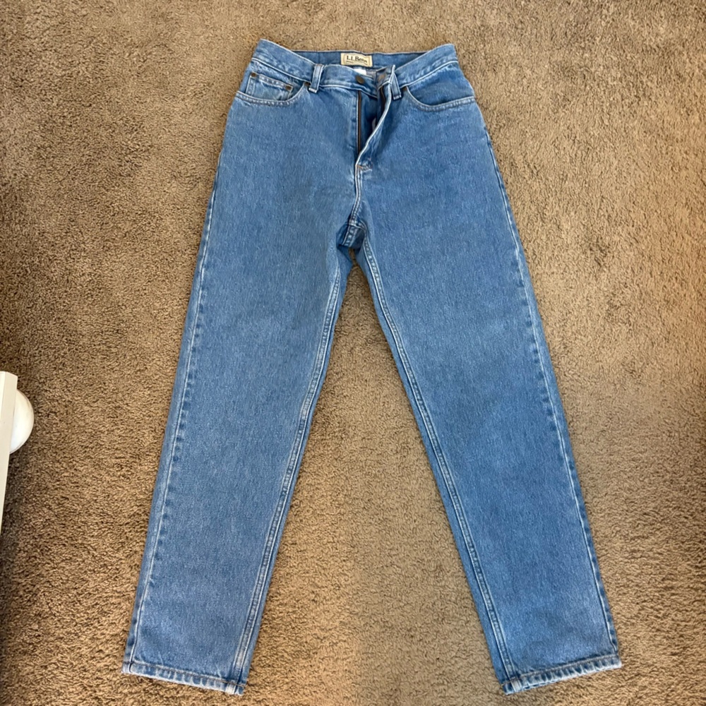 L.L. Bean Light Wash Denim Jeans